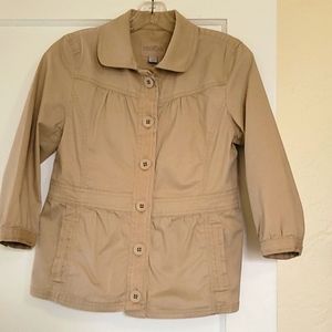 Caslon 3/4 sleeves short coat